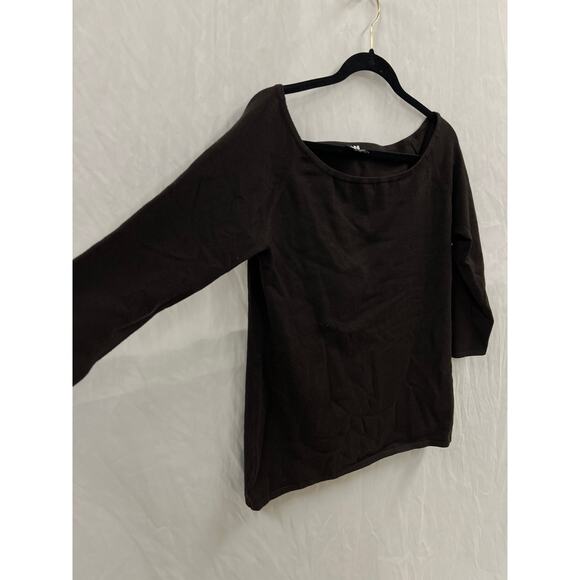 NWT W by Worth Faux Cashmere Ballet Neck Pullover size L - Picture 2 of 5